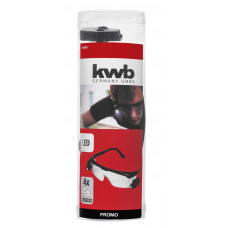 KWB WERKBRIL MET 2 LED-LAMPEN X